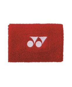 muñequera de tenis roja