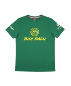 Polera Academia Verde logo Blanco BIDI BADU Junior