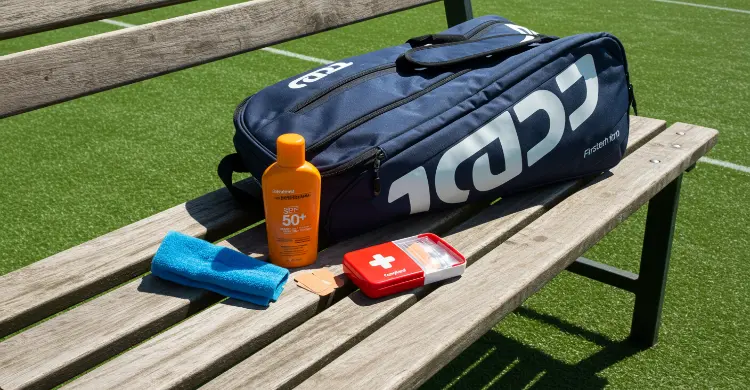 Accesorios adicionales para jugar tenis seguro en verano chileno