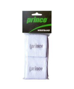 Muñequera Angosta Blanca Prince